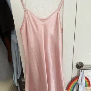Pink Slip Dress!